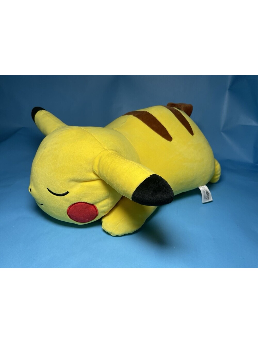 Pokemon Sleeping Pikachu Plush 2022 Nintendo Game Freak Stuffed Animal